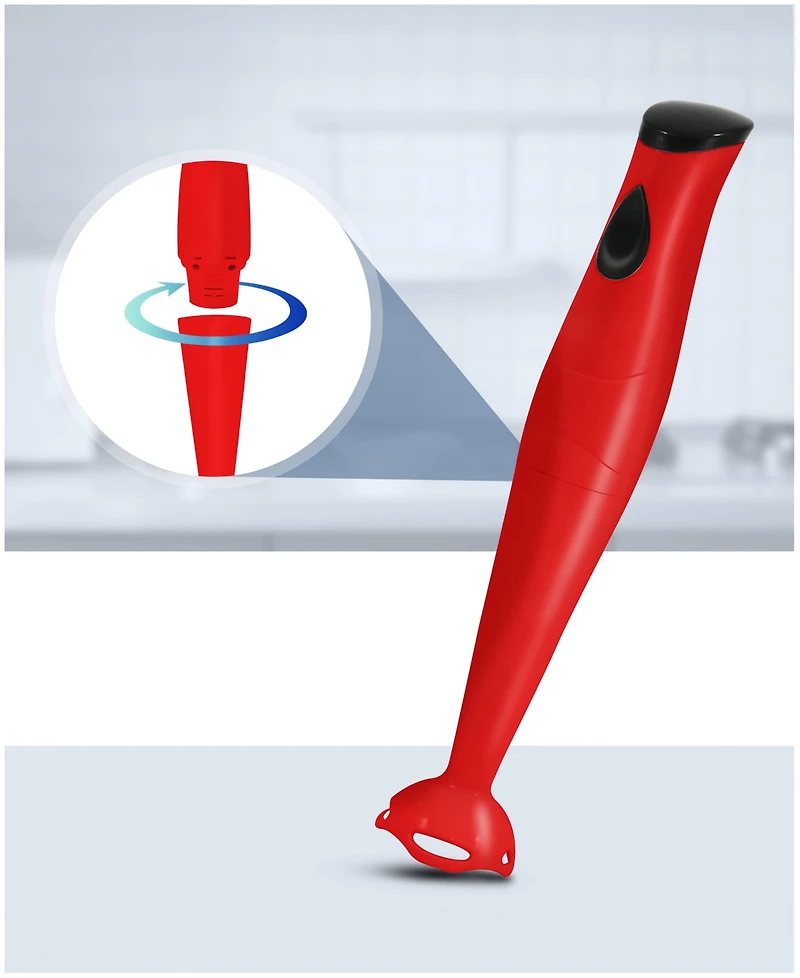 Elite Cuisine Hand Blender with detachable wand