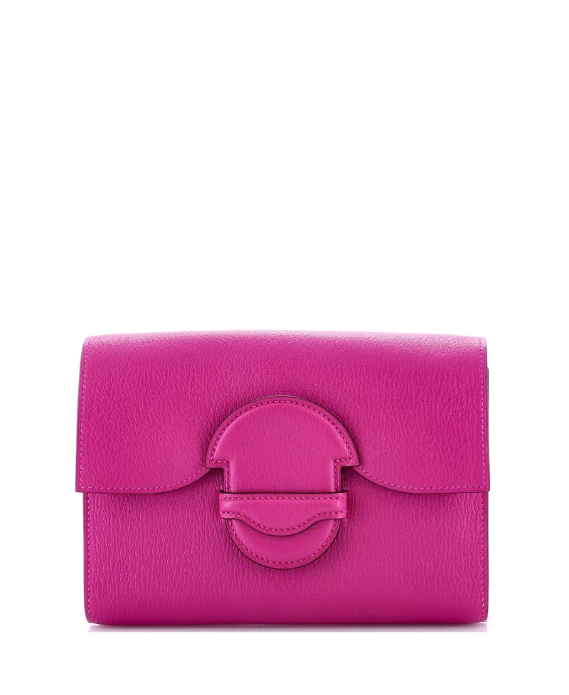 Pre-Owned HERMES 1938 Clutch Chevre Mysore