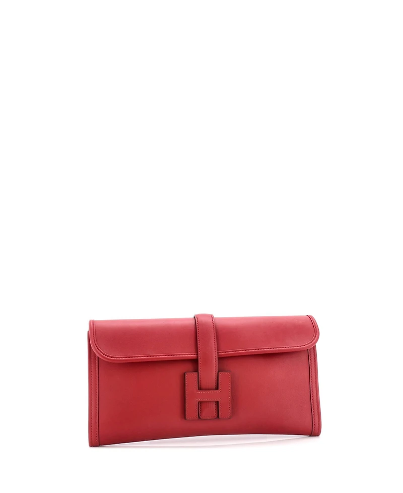 Pre-Owned Hermes 29 Jige Elan Clutch Swift
