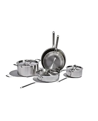 Heritage Steel X Eater 5-Ply Stainless Steel 8-Piece Core Set