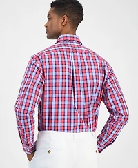 Club Room Men's Plaid Dress Shirt, Exclusively at Macy's