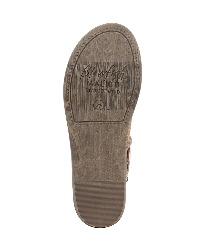 Blowfish Malibu Women's Denver Strappy Low Wedge Sandals