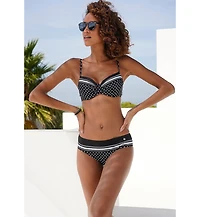 Lascana Women's Dotted Underwire Bikini Swimsuit Top Bra Sizing