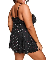 Adore Me Plus Ophylia Babydoll & Hipster Set