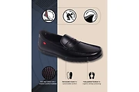 Marc Joseph New York Men's John Street Hands-Free Slip On Technology Leather Penny Loafers