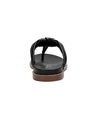 Rockport Women's Osarra Open Toe Thong Casual Flat Sandals
