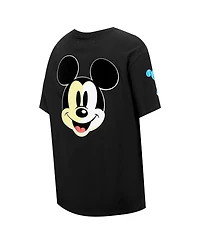 Freeze Max Women's Black Icons Expression Boyfriend T-Shirt