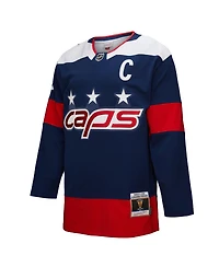 Mitchell & Ness Men's Alexander Ovechkin Navy Washington Capitals Power Play Jersey