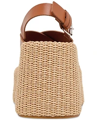 Dolce Vita Women's Skylar Platform Crossband Espadrille Wedge Sandals