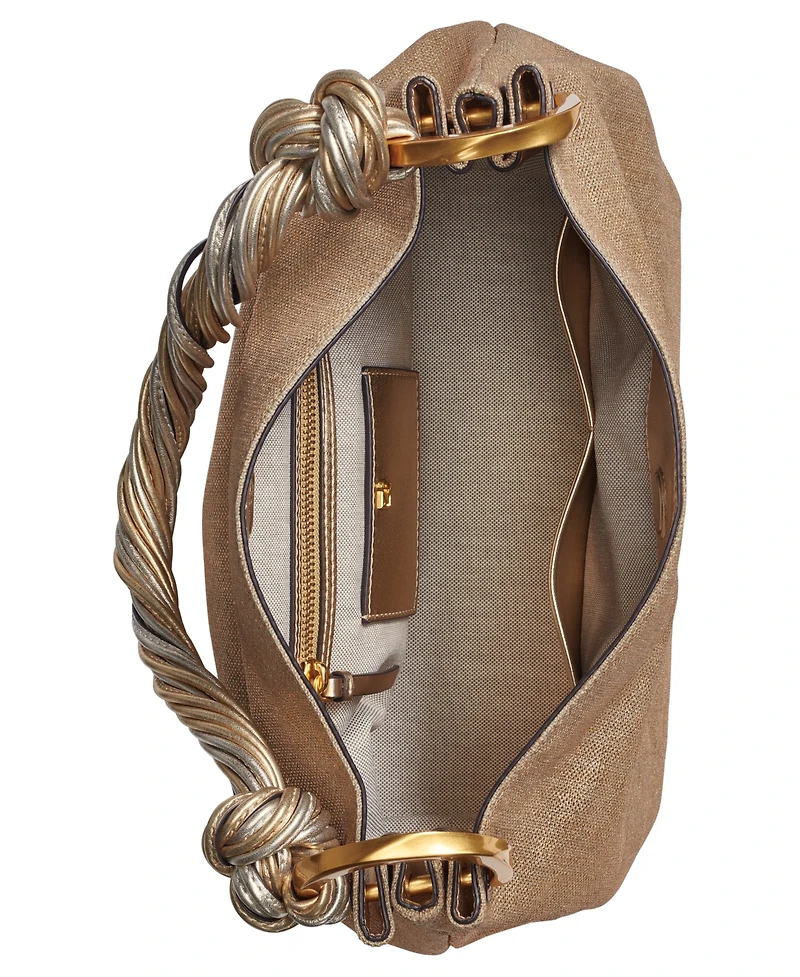 Donna Karan New York Glenwood Small Metallic Shoulder Bag