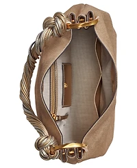 Donna Karan New York Glenwood Small Metallic Shoulder Bag