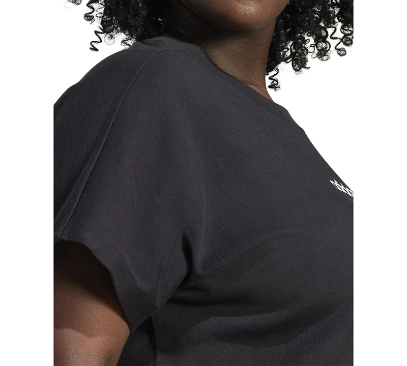 adidas Plus Cotton The Essentials Crewneck T-Shirt