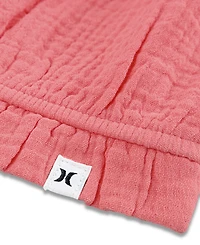 Hurley Big Girls Cotton Gauze Tank Top