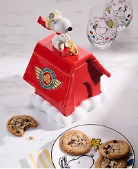 Lenox Chef Snoopy Figural Porcelain Cookie Jar