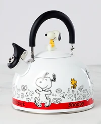 Lenox Chef Snoopy Enamelware Tea Kettle