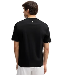 Boss by Hugo Boss Men's Pima-Cotton Print Regular-Fit T-Shirt