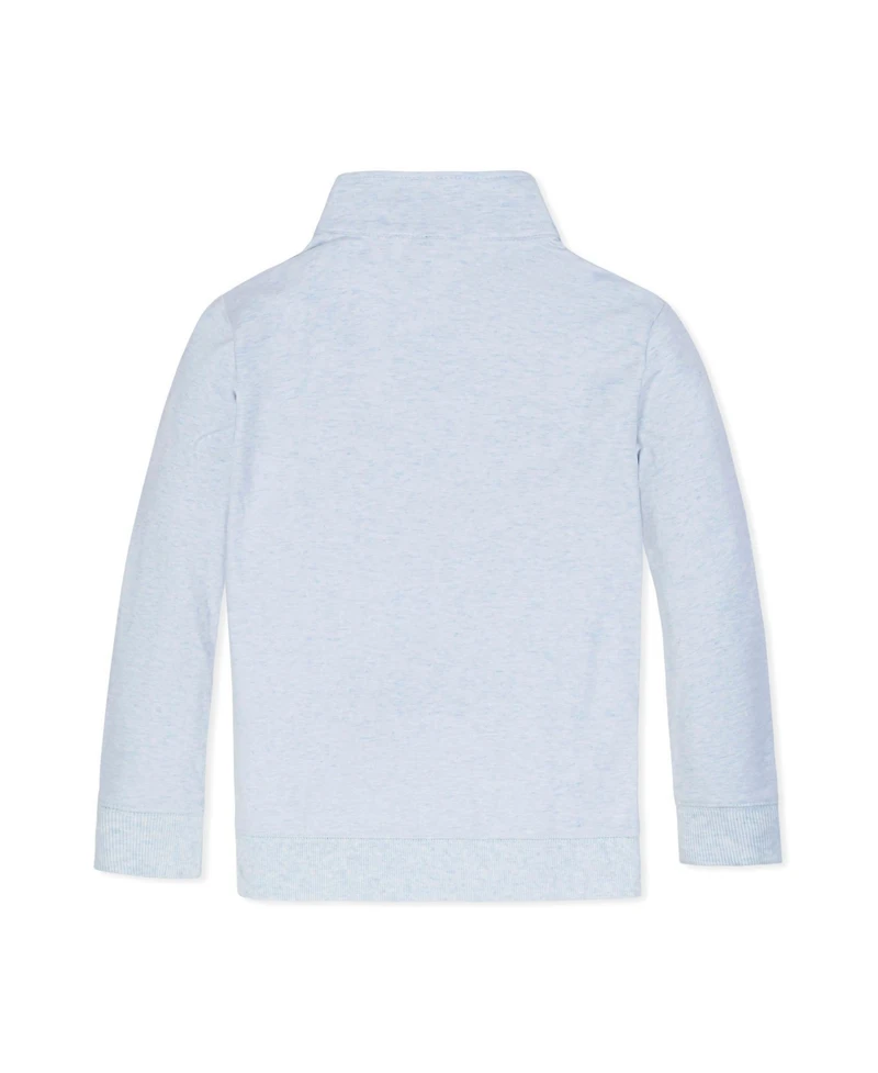 Hope & Henry Boys Organic Long Sleeve French Terry Half-Zip Pullover