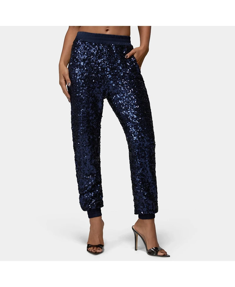 Bebe Women's Bebe X Ciara Sequin Jogger