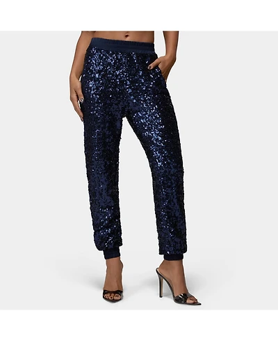 Bebe Women's Bebe X Ciara Sequin Jogger
