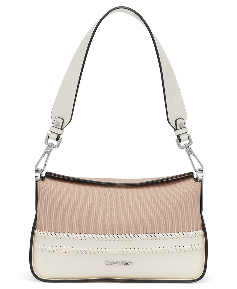 Calvin Klein Fay Canvas Shoulder