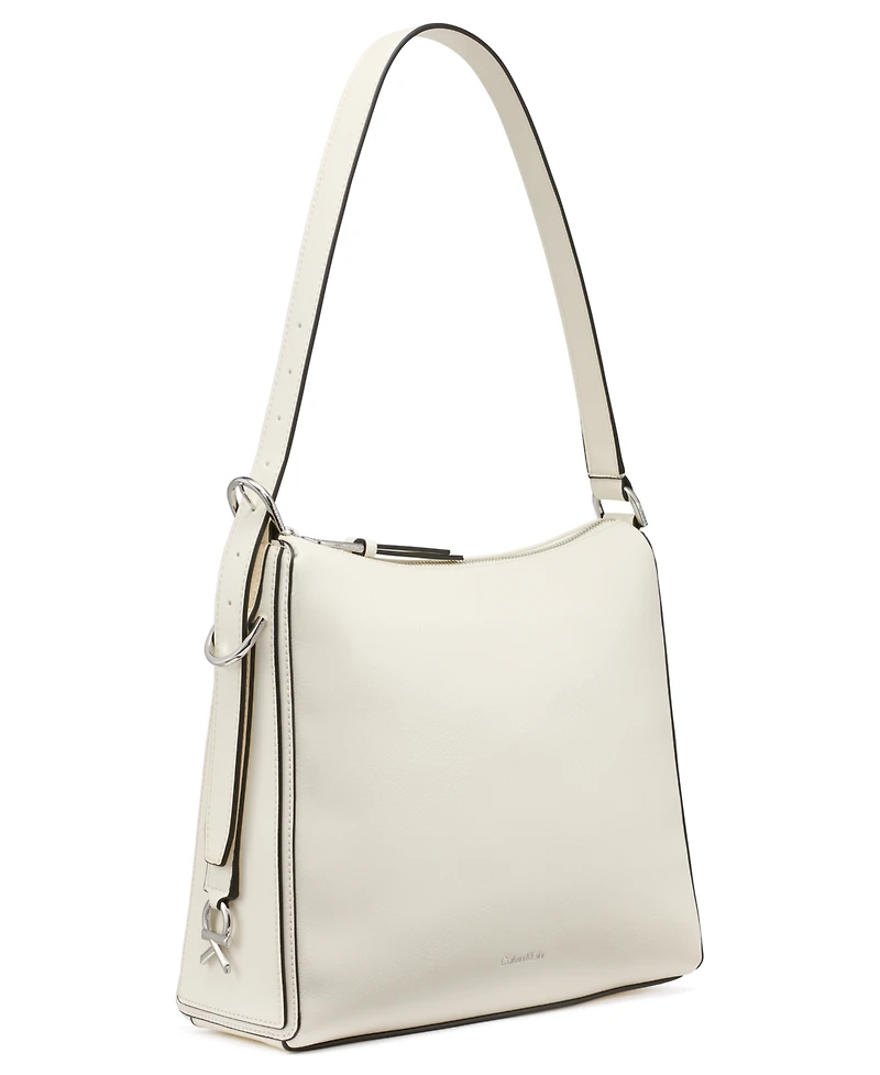 Calvin Klein Mandy Top Zipper Shoulder Bag