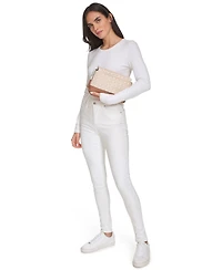 Calvin Klein Bianca Signature Adjustable Crossbody Bag