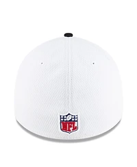 New Era Men's White/Black Philadelphia Eagles Super Bowl Lix 39THIRTY Flex Hat