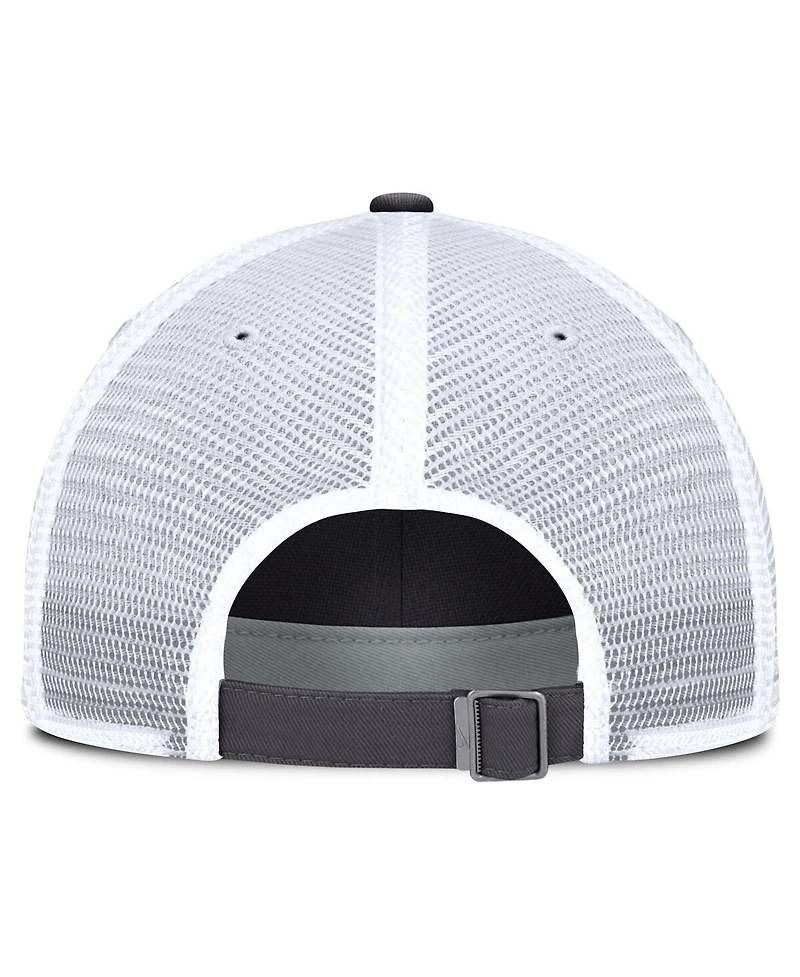 Nike Men's Gray Los Angeles Angels Adjustable Trucker Hat