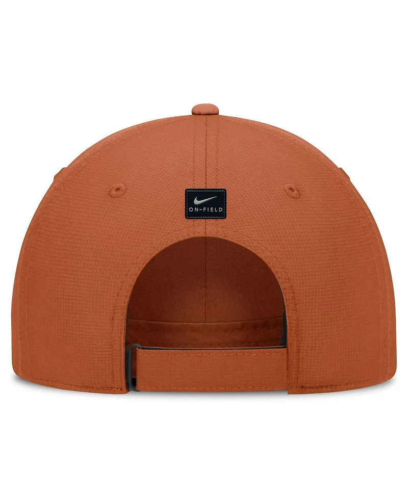 Nike Men's Texas Orange Texas Longhorns 2024/25 On-Field Club Performance Adjustable Hat