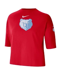 Nike Women's Red Memphis Grizzlies 2024/25 City Edition Courtside Boxy T-Shirt