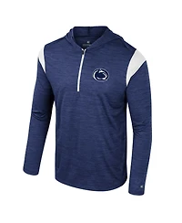 Colosseum Men's Navy Penn State Nittany Lions Dozer Half-Zip Windshirt