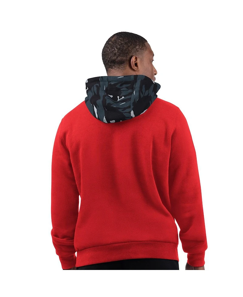 Starter Men's Red Kansas City Chiefs Thursday Night Gridiron Pullover Hoodie