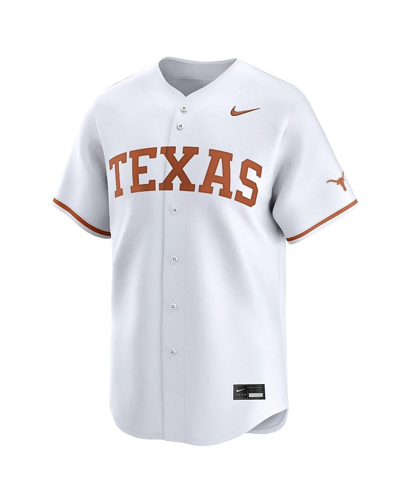Nike Men's White Texas Longhorns College Limited Baseball Jersey