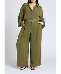 Eloquii Women's Plus High Low Hem Tunic