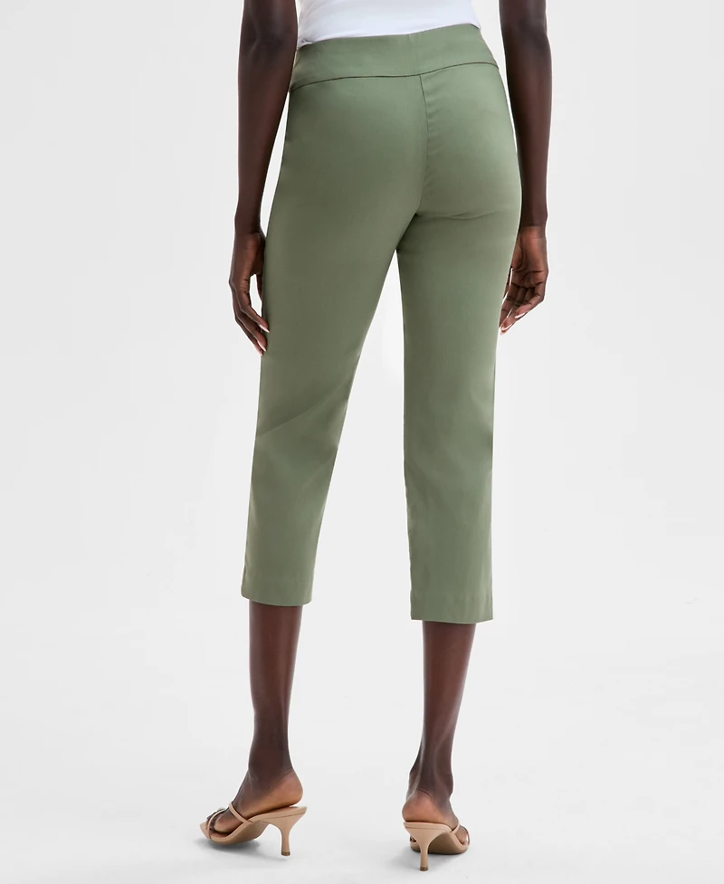 I.n.c. International Concepts Women's Cropped Pull-On Pants, Exclusively at Macy's