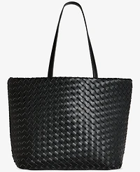On 34th Extra-Large Woven Tote, Exclusively at Macy's