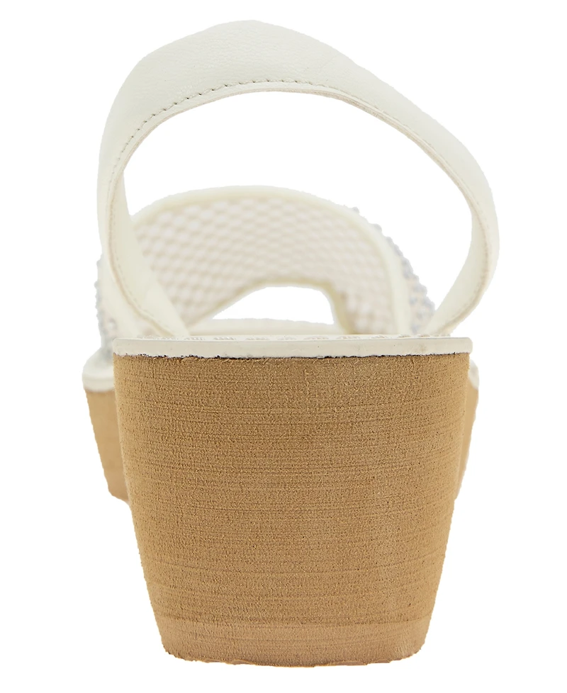 Kenneth Cole Reaction Women's Fine Glass Mesh Wedge Sandals