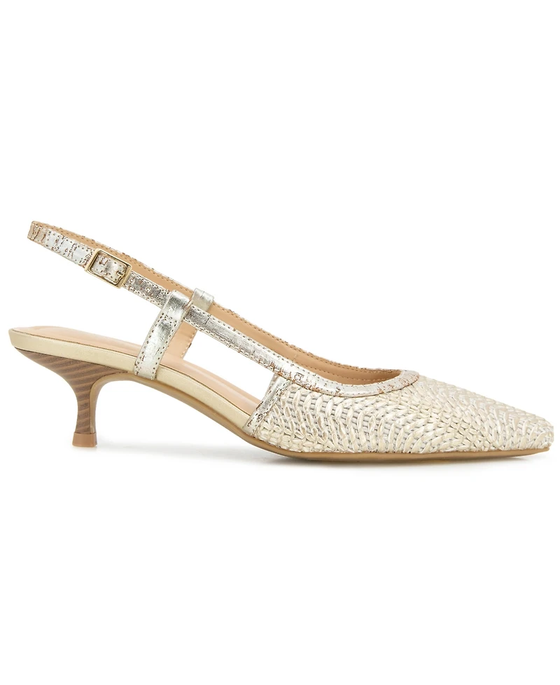 Kenneth Cole Reaction Women's Maggie Slingback Kitten Heels