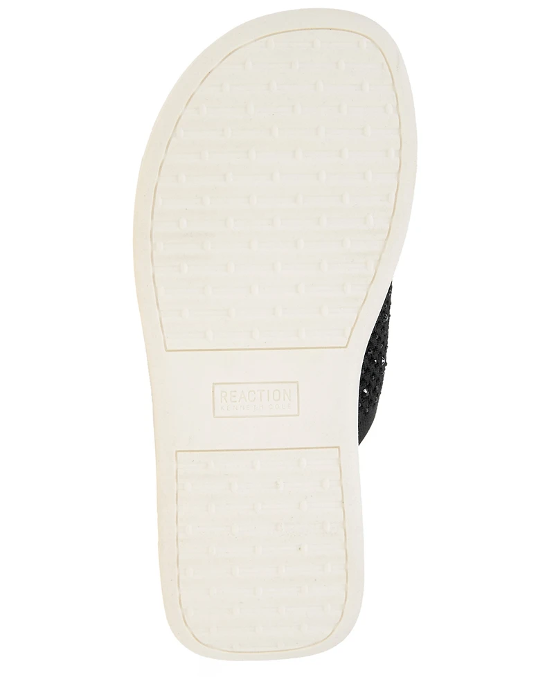 Kenneth Cole Reaction Women's Teffi Knit Round Toe Flat Sandals