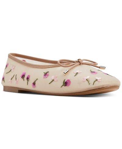 Aldo Women's Joselie Bow-Trim Ballerina Flats