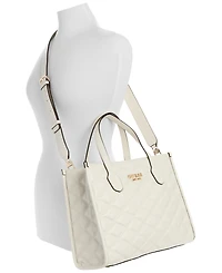 Guess Tamsin Two Compartment Medium Crossbody Tote