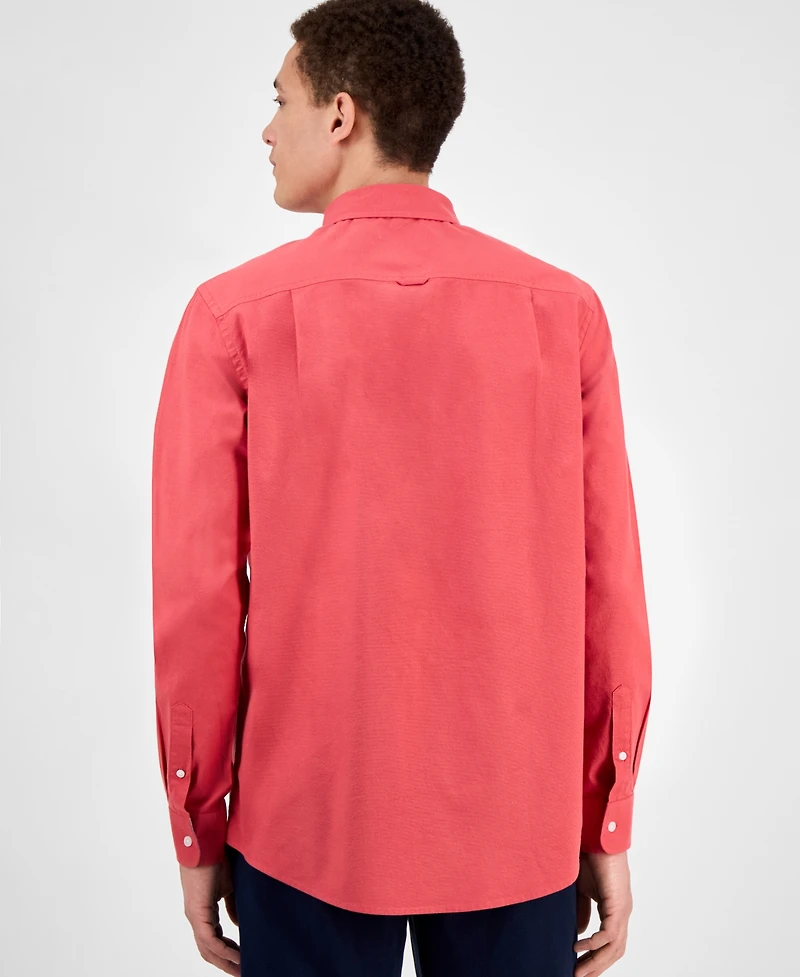 Club Room Men's Solid Oxford Shirt, Exclusively at Macy's