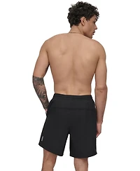 Dkny Men's Core Valley Stretch Performance 7" Volley Shorts