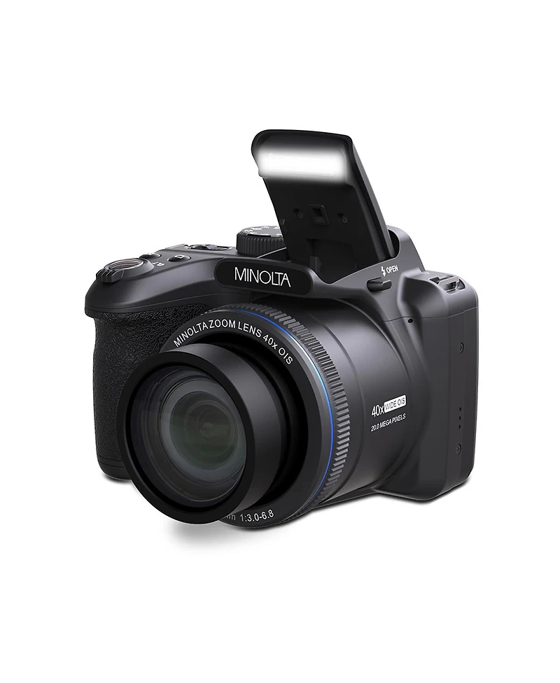 Minolta Minolta ProShot MN40Z 20 Mp Digital Camera w/40x Optical Zoom and Fhd Video