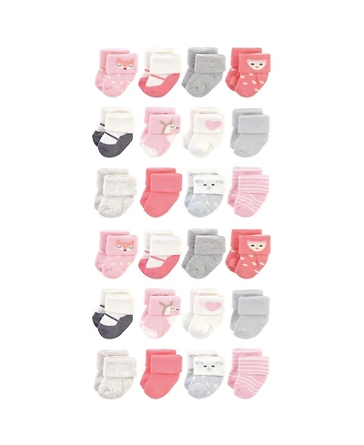 Hudson Baby Baby Boys Hudson 24Pk Terry Socks