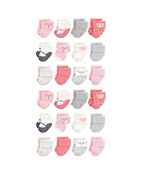 Hudson Baby Baby Boys Hudson 24Pk Terry Socks