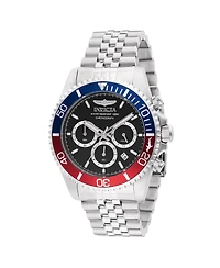 Invicta Men's Pro Diver Quartz Chronograph Black Dial Watch