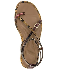 Kenneth Cole New York Women's Paros Square Toe Flat Sandals