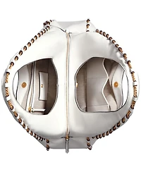 Donna Karan New York Batiste Triple Compartment Leather Shoulder Bag