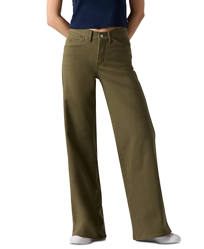 Levi's Women's 318 Shaping Stellar-Stretch Wide-Leg Jeans